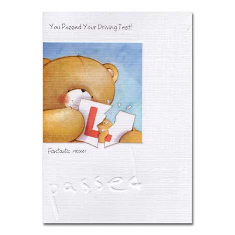 Driving Test Congratulations Forever Friends Card